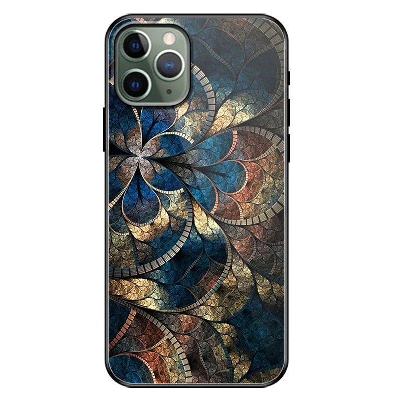 Geruide для iPhone 11 чехол, закаленное стекло для iPhone 11 Pro Чехол cubierta para Для iPhone 11 Pro MAX чехол