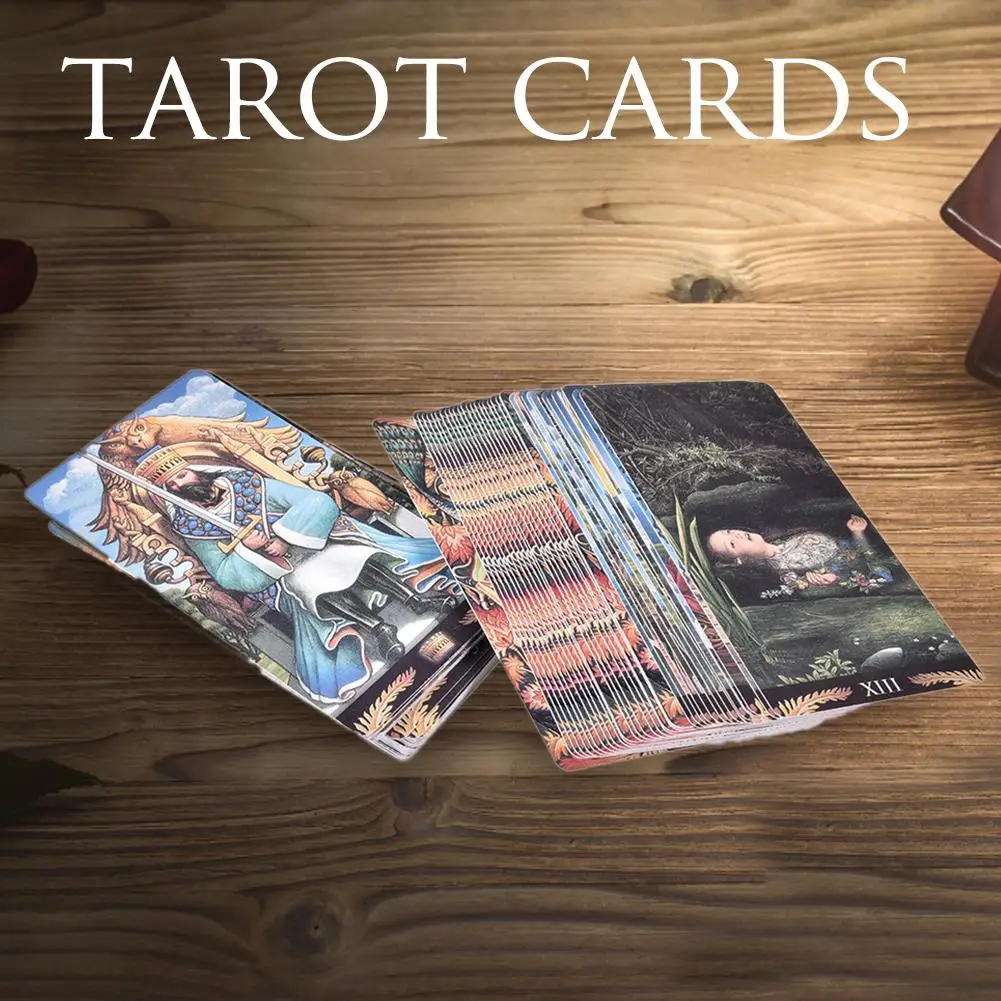 78 Pre Raphaelite Tarot Cards Board Games Cards For Family Party Board Games Playing Card Entertainment Gift
