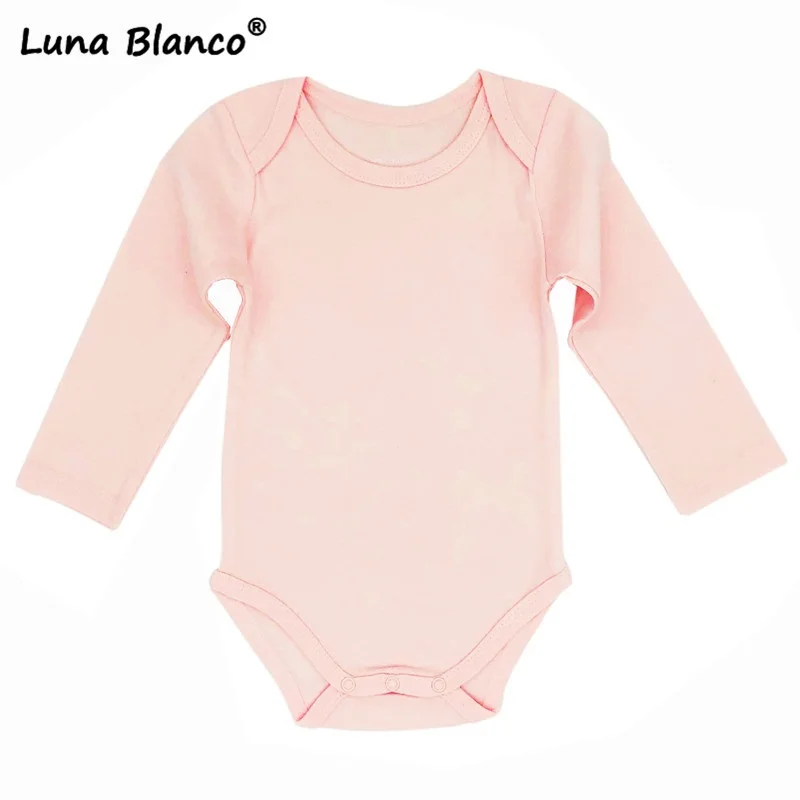 A4 Luna Blanco/милый комбинезон для новорожденных; комбинезон в полоску с милым принтом; одежда для малышей из хлопка с длинными рукавами для мальчиков и девочек - Цвет: A4