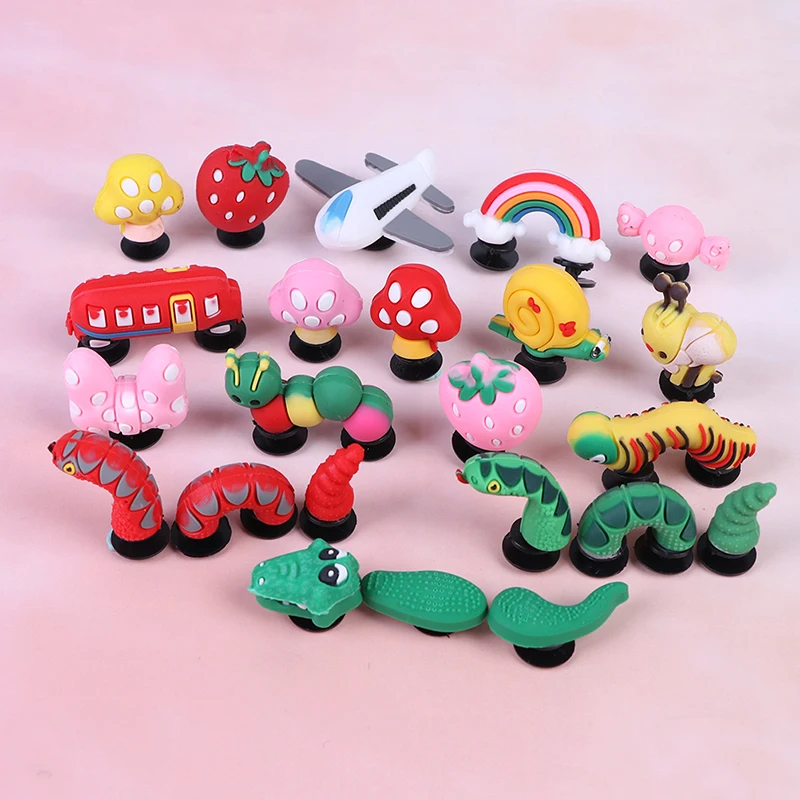 1 шт. украшение для обуви высокая имитация ПВХ очаровательные Мультяшные пряжки