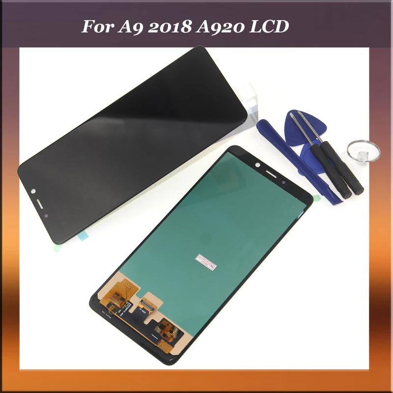 Для samsung Galaxy A9 A9s A9 Star Pro SM-A920F/DS ЖК-дисплей с сенсорным экраном дигитайзер для samsung A920 lcd