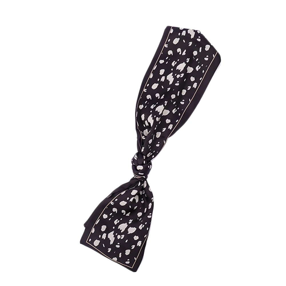 Sovalro, женский Профессиональный Маленький шарф с леопардовым принтом, модная декоративная сумка, узкий длинный женский шарф