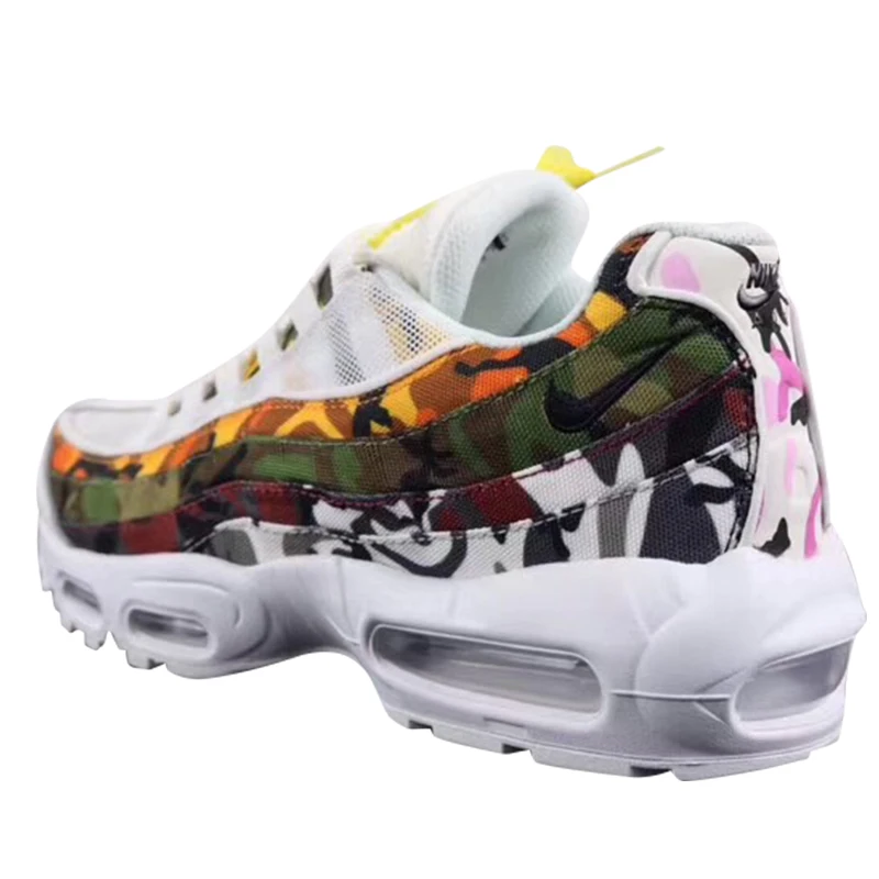 Оригинальные подлинные мужские кроссовки для бега Nike Air Max 95, Модные дышащие Дизайнерские кроссовки для бега на открытом воздухе AR4473