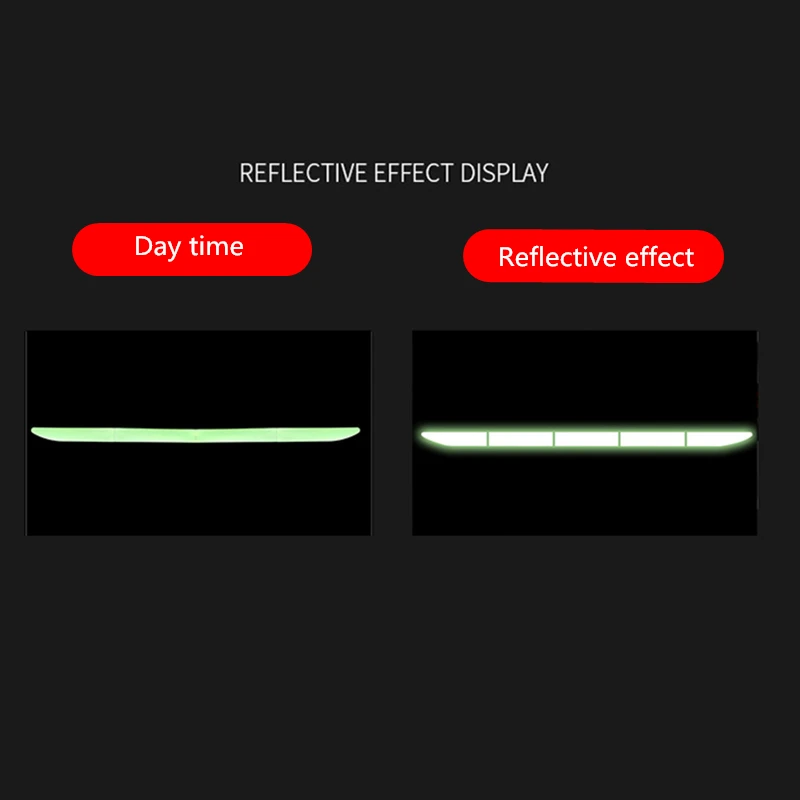 Reflectante Reflector Sticker Car Exterior Accessories Adhesive Reflective Tape Reflex   Exterior Warning Strip Protect Car Body