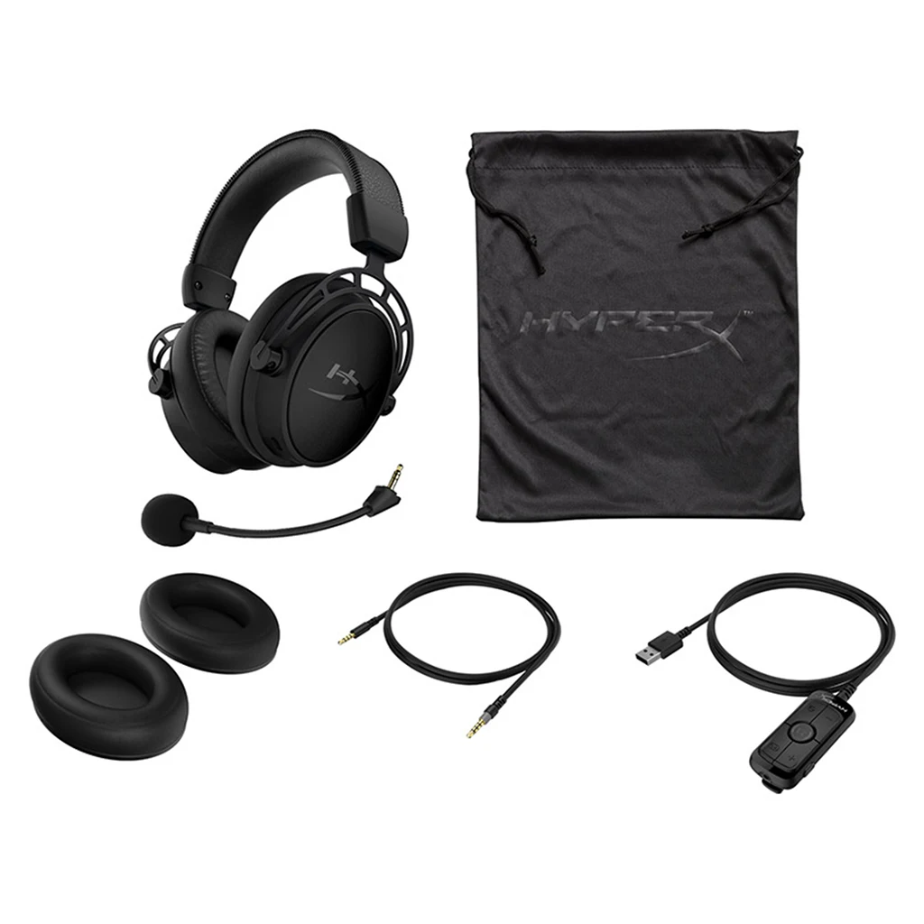 HyperX Cloud Alpha S Cloud Gaming Headphone with Microphone Black