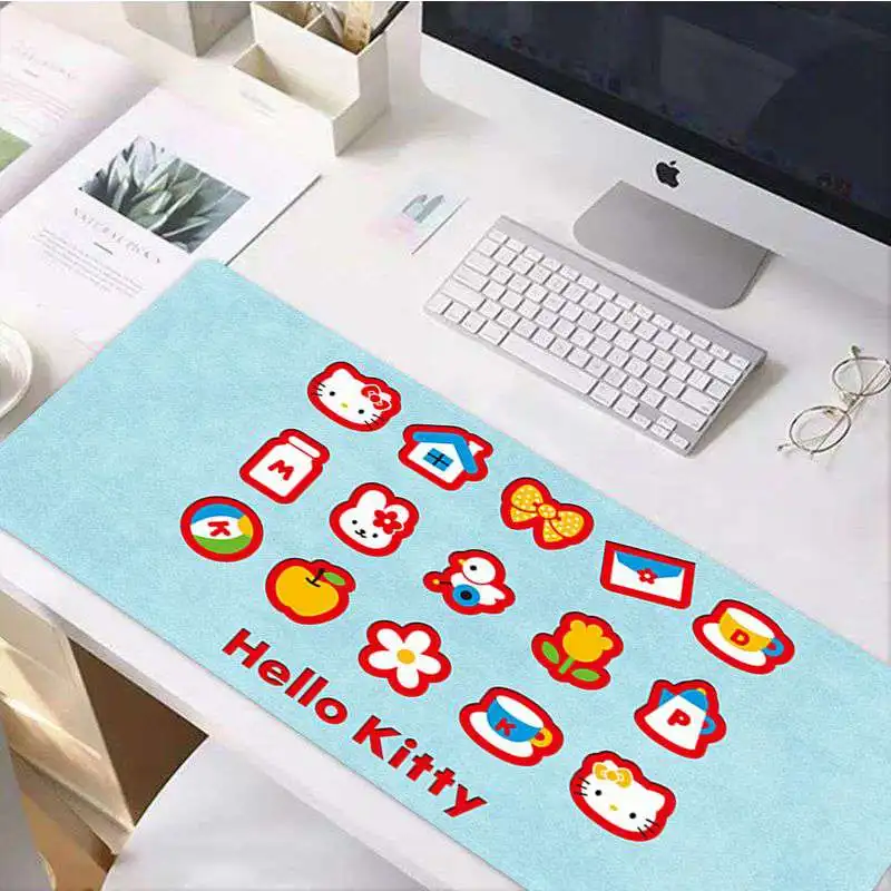 Lock Edge 40X90cm Maiya Подарочный коврик розовый hello kitty кот геймер скорость мыши розничная маленький резиновый коврик для мыши большой коврик для мыши клавиатуры коврик - Цвет: Lock Edge 40X90cm