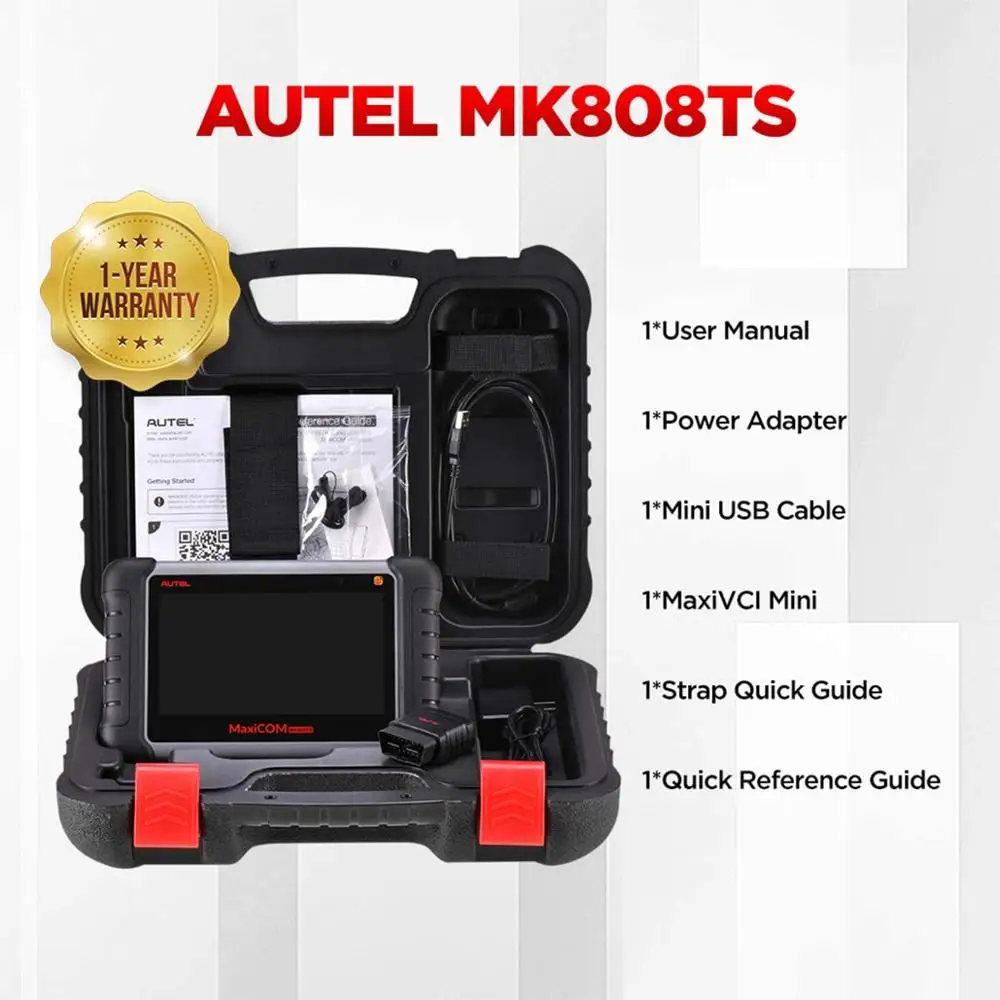 AUTEL MaxiCOM MK808TS TPMS автомобильный диагностический инструмент программирующий для