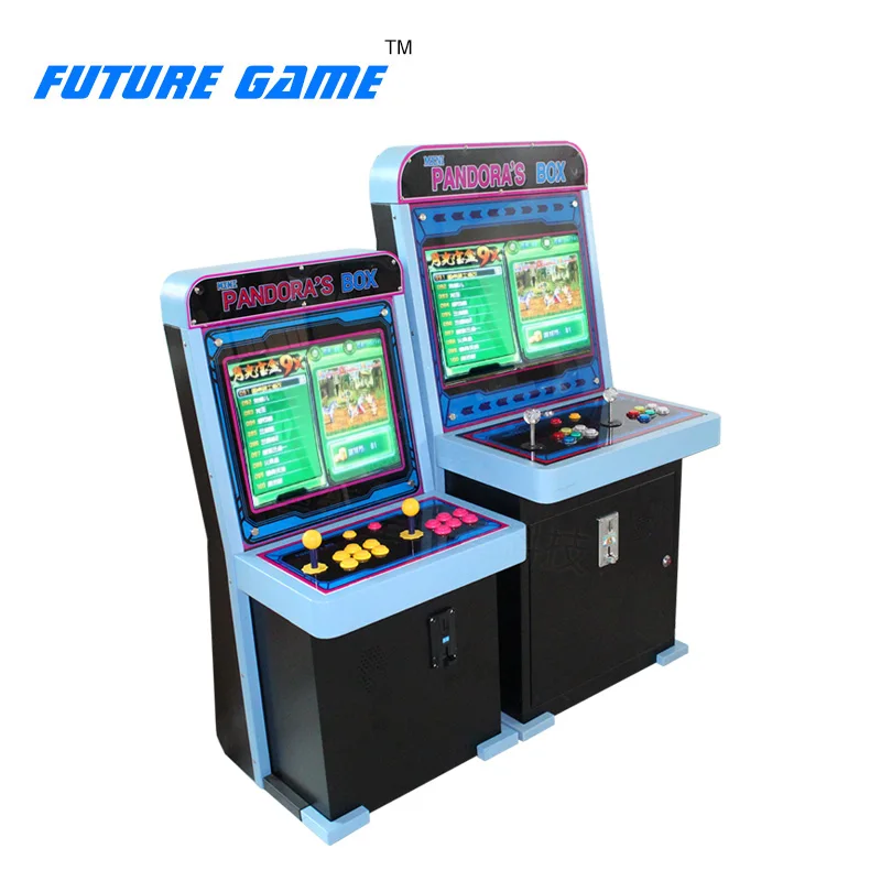 

22 inch coin operated arcade fighting street machine indoor arcade game Pandora box 5s/6