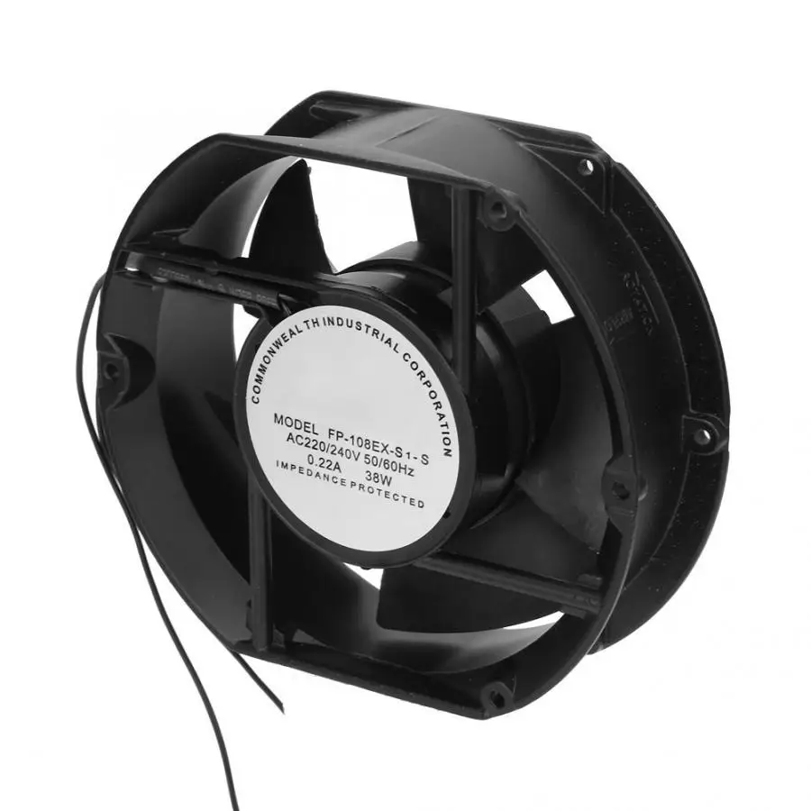 AC осевой вентилятор FP-108EX-S1-S AC220V 38 Вт овальный шар подшипник вентиляционный Вентилятор охлаждения