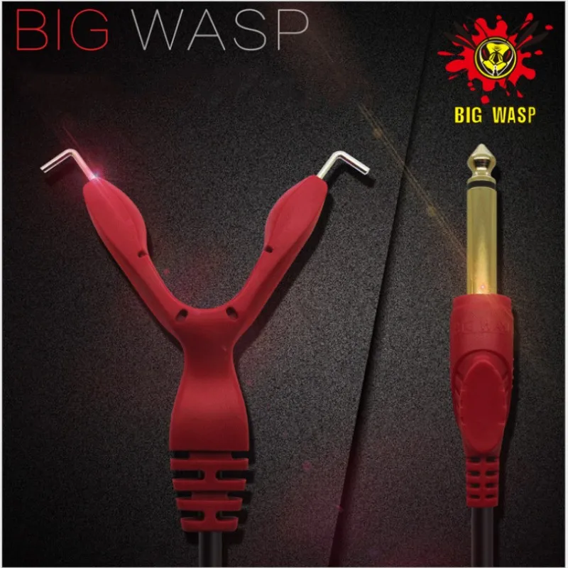 BIGWASP Премиум качество 79 дюймов силиконовый мягкий зажим для татуировки шнур для тату машин