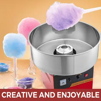 

Cotton Candy Machine 1000W nominal 7 Servings / Min Stainless Steel Product Description
