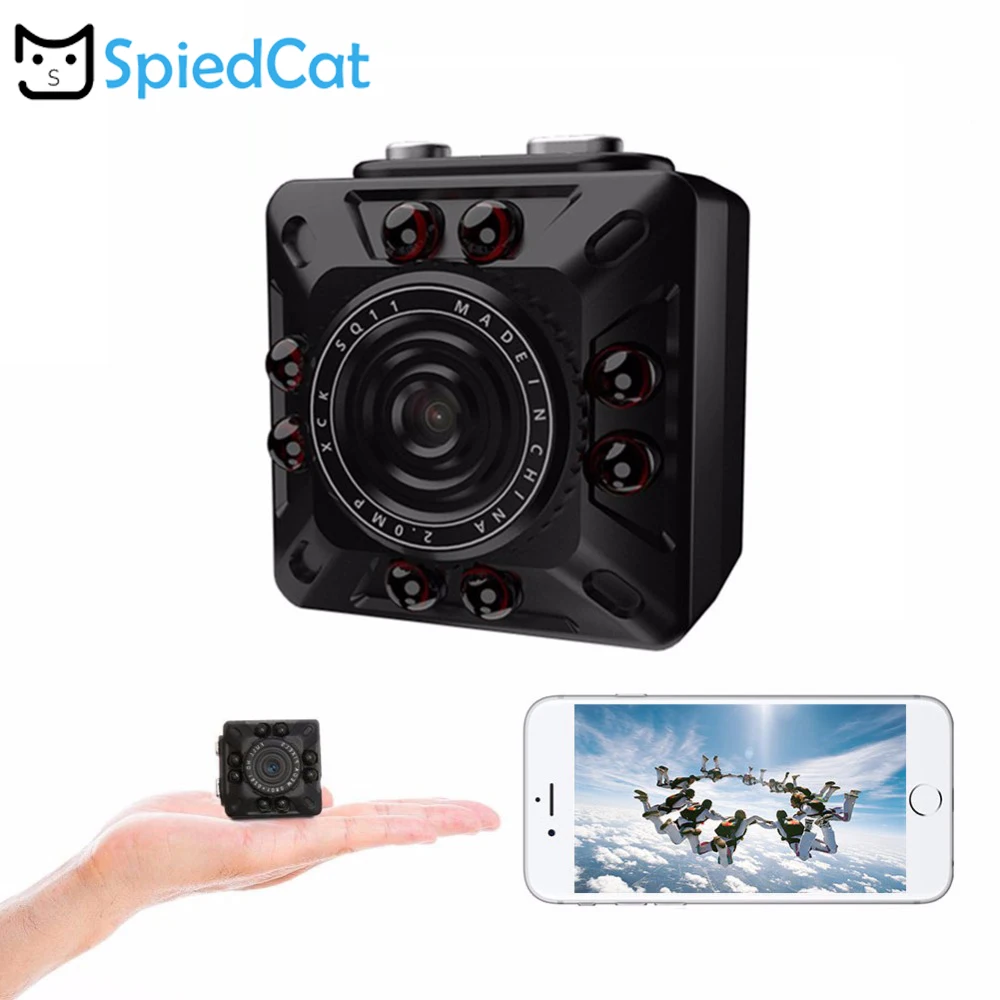 Мини HD ИК Ночное Видение портативная камера Маленькая DV для езды на автомобиле