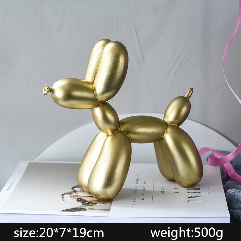 Gold LHX в скандинавском стиле, креативные воздушные шары, украшение в спальню, украшение в виде милых животных, подарок на день рождения, украшение для дома HP1289 E - Color: Gold