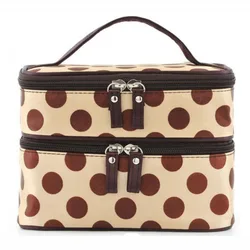 Sale Travel Toiletry beauty Cosmetic bag Makeup Case Organizer Zipper Holder Handbag bolsa de maquillaje Trousse de maquillage