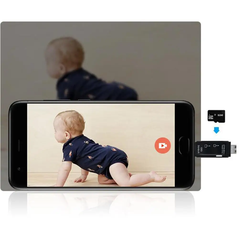 Yiwa type-c OTG кард-ридер Micro USB OTG компьютер Многофункциональный кард-ридер