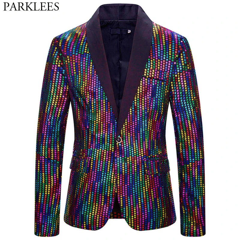 casaco colorido masculino