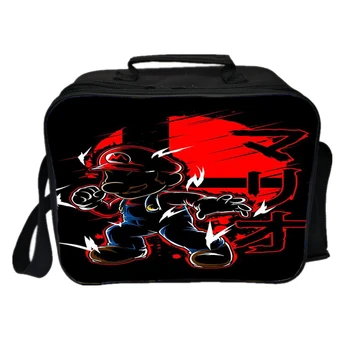 

Hot Sale Super Smash Bros Lunch Bag Cooler Storage Insulation Bag Top Quality New Fresh Ice Pack Beautiful Students Picnic Box