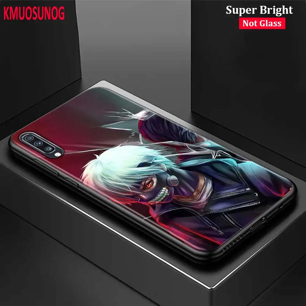 

Black Silicone Cover Anime Tokyo Ghouls for Samsung Galaxy A70 A90 A80 A60 A50 A40 A30S A20E A20S A10 Phone Case