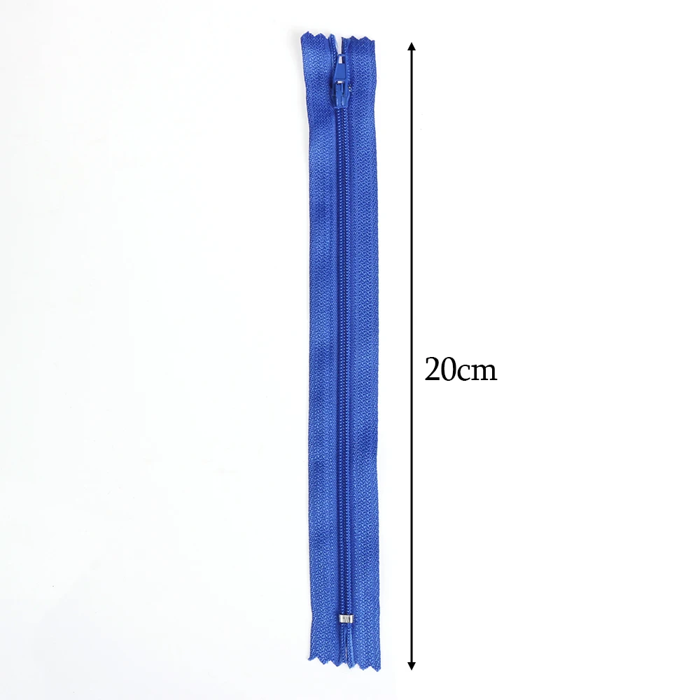 Новинка 10 шт. цветные нейлоновые катушки на молнии для брюк швейные изделия