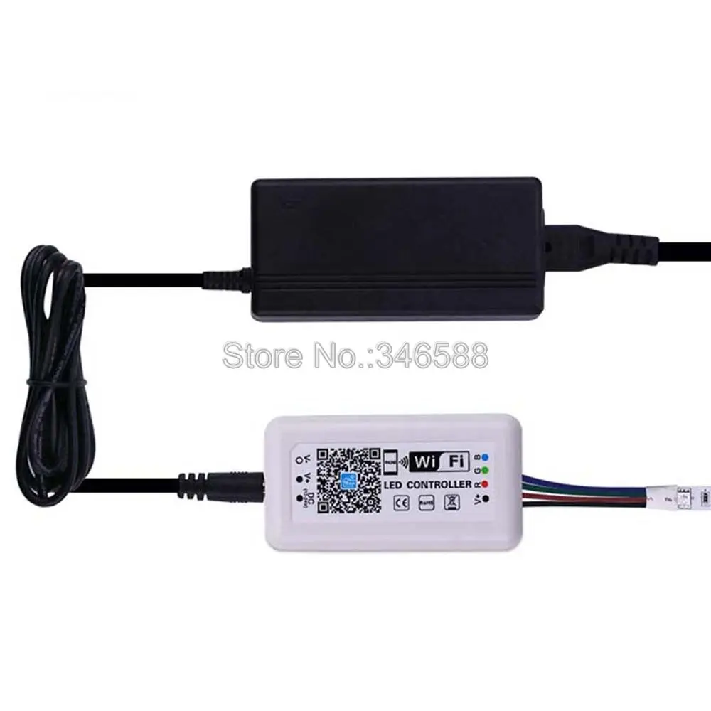 Magic Home RGB WiFi светодиодный пульт управления DC 12V 24V для 5050 2835 RGB Светодиодная лента iOS Android Phone APP/Alexa Google Voice control