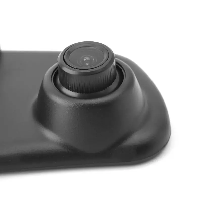 4,3 дюймов, автомобильная dvr камера, видеорегистратор FHD 1080 P, двойной объектив, Автомобильный видеорегистратор, зеркало заднего вида, g-сенсор, видеорегистраторы
