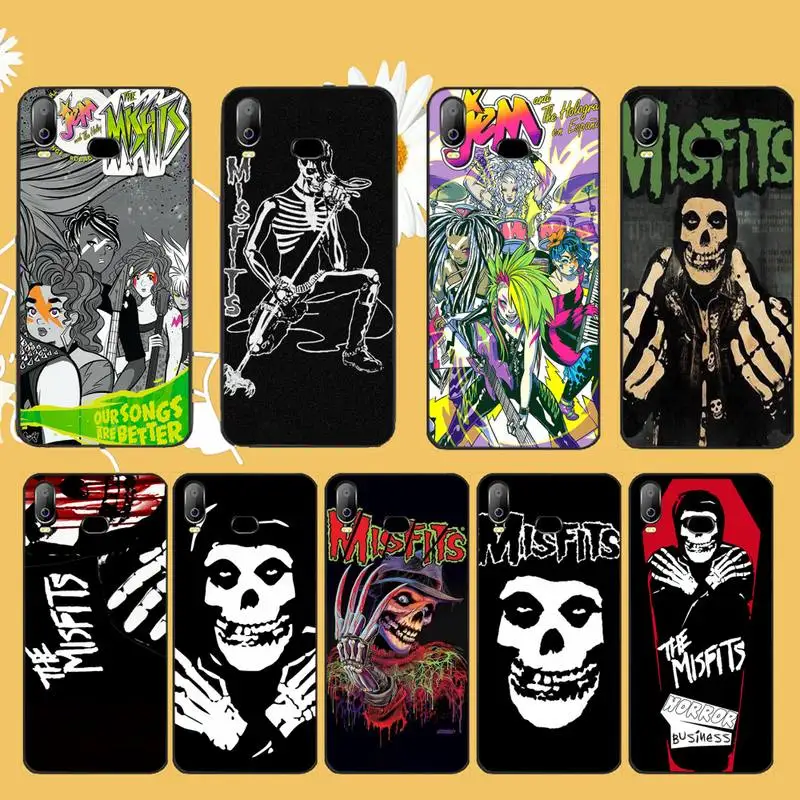 

NBDRUICAI The Misfits Glenn Danzig TPU black Phone Case Cover Hull For Samsung A10 A20 A30 A40 A50 A70 A71 A51 A6 A8 2018