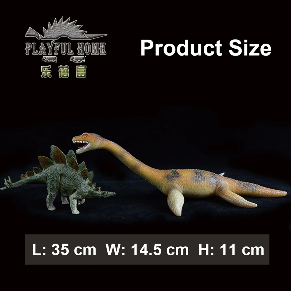 Оригинальные Динозавры юрского периода древняя фигурка модель Plesiosaur Имитация