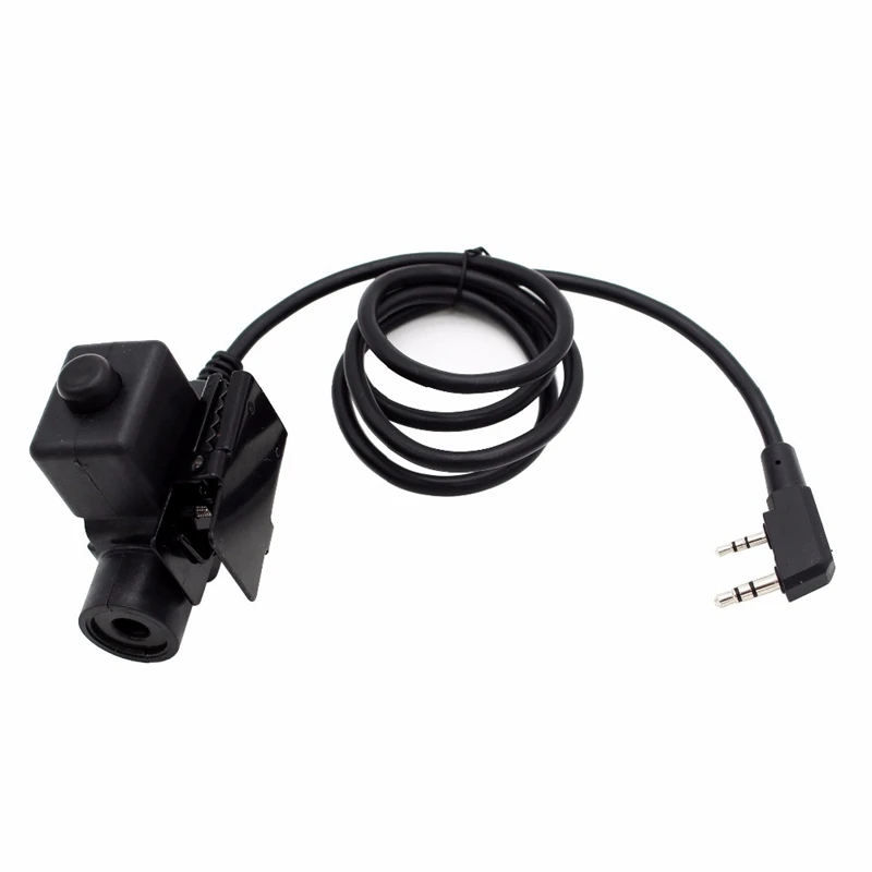 U94 PTT кабель для Z Tactical Bowman Elite II HD01 HD02 HD03 наушники для Kenwood UV-5R UV-GT-Retevis Ham радио