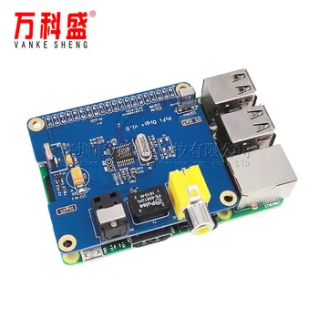

Raspberry Pi 3/2 substitute HIFI DiGi+ digital sound card I2S SPDIF WM8804G