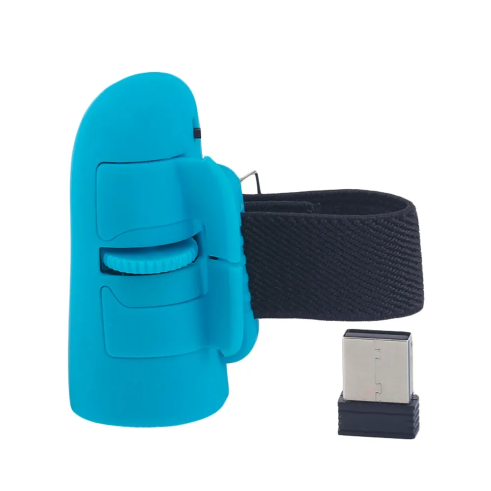 Мини Симпатичные Plug and Play 2,4 ГГц USB Беспроводные пальчиковые кольца оптическая мышь 1600 dpi для ПК ноутбук Настольный горячий дропшиппинг