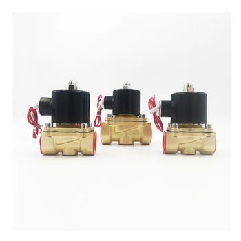 

DN8 DN10 DN15 DN20 DN25 N / C pneumatic solenoid valve for water oil Air brass solenoid valve 2W 1 inch electromagnetic inlet va