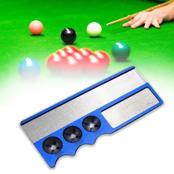 

Aluminium Alloy Burnisher File Table Sports Grinding Trimmer Snooker Billiard Pool Cue Tip Shaper Home Portable Anti-rust Scuff