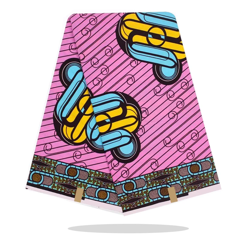 

Ankara Wax Printed Fabric Cotton 100%High Quality Breathable Veritable African Dutch Wax Prints Fabric For Party Dress RV10-78