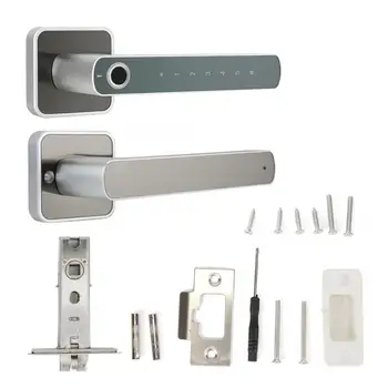 

Fingerprint Door Lock door lock Intelligent Semiconductor Active Fingerprint Password Door Lock Aluminum Alloy