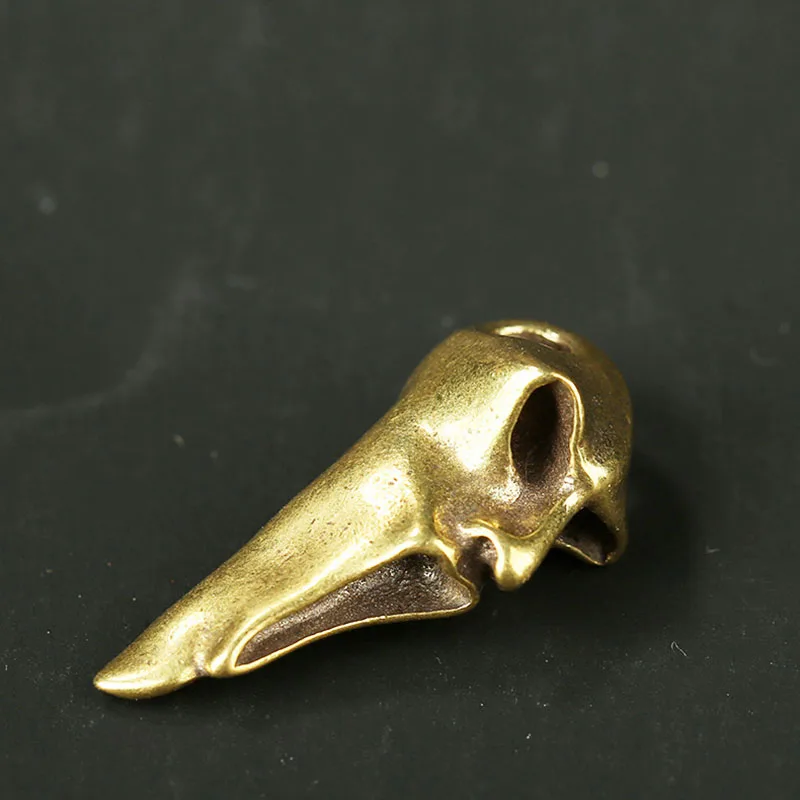 skull face pendant copper (9)