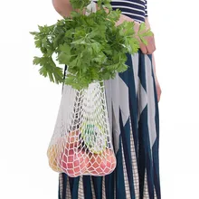 1 шт. удобная сумка для покупок, переносная Сетчатая Сумка для хранения, Сетчатая Сумка-сетка, многоразовая сумка для покупок, прибор для хранения фруктов, сумки, сумки