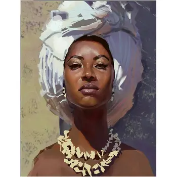 

5D DIY square/round Diamond Painting Black woman Cross Stitch Black people Diamond Embroidery Pattern Rhinestone
