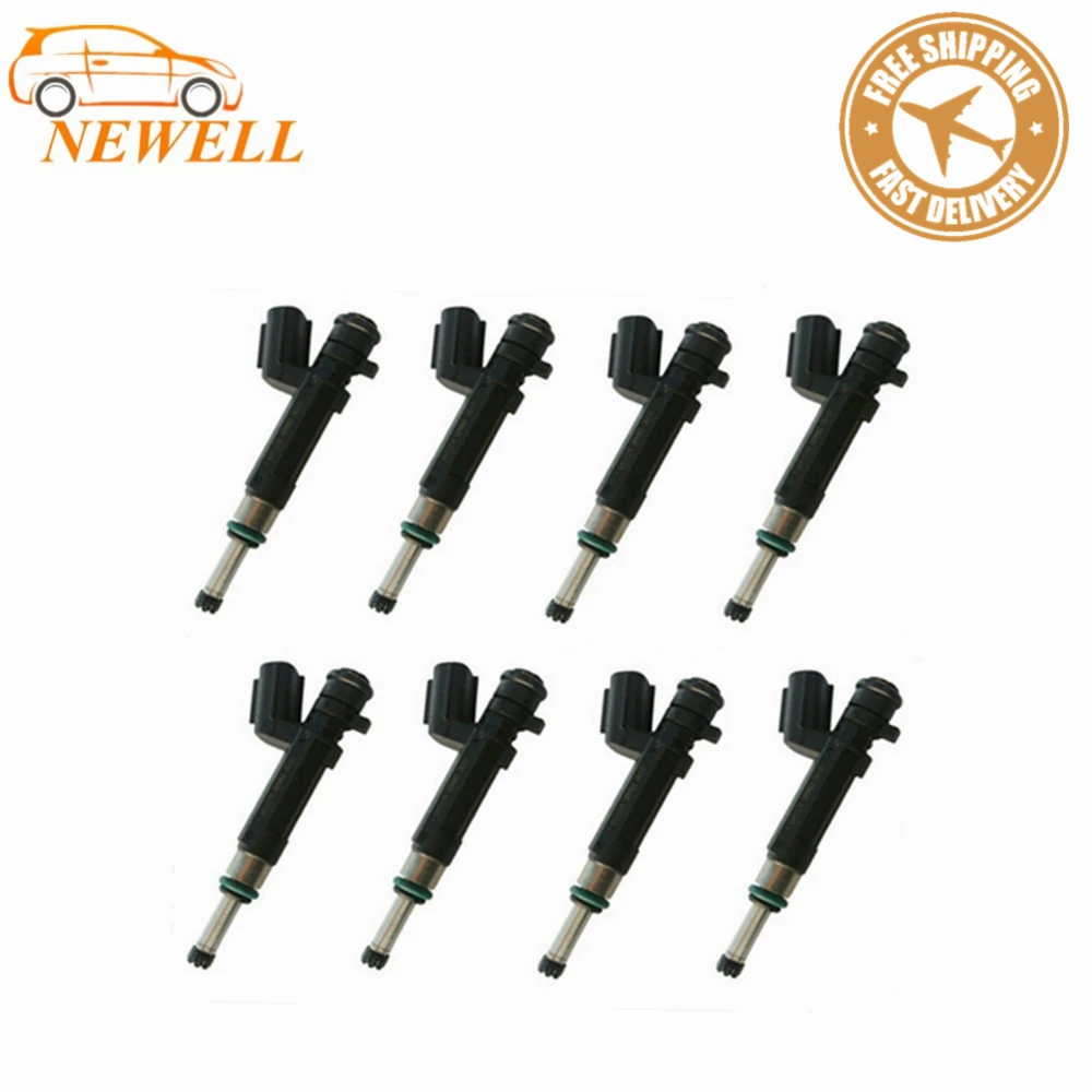 8x 16600-1KT0A 166001KT0A Топливная форсунка для Nissan Versa 1.6L l4 2012