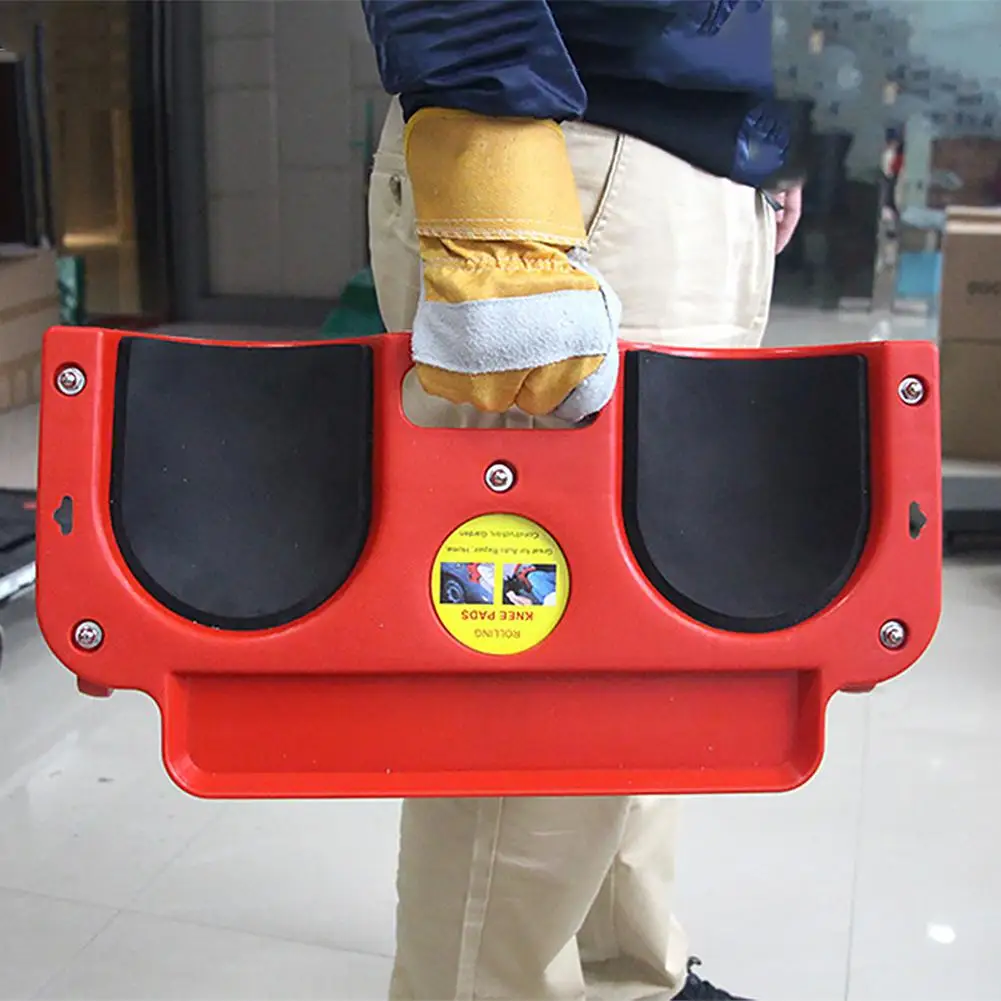 

Work Assistant Multi-function Padded Universal Wheel Rim Pad Tool Tray Bracket Knee-climbing Device Universal Wheel Knee Pad