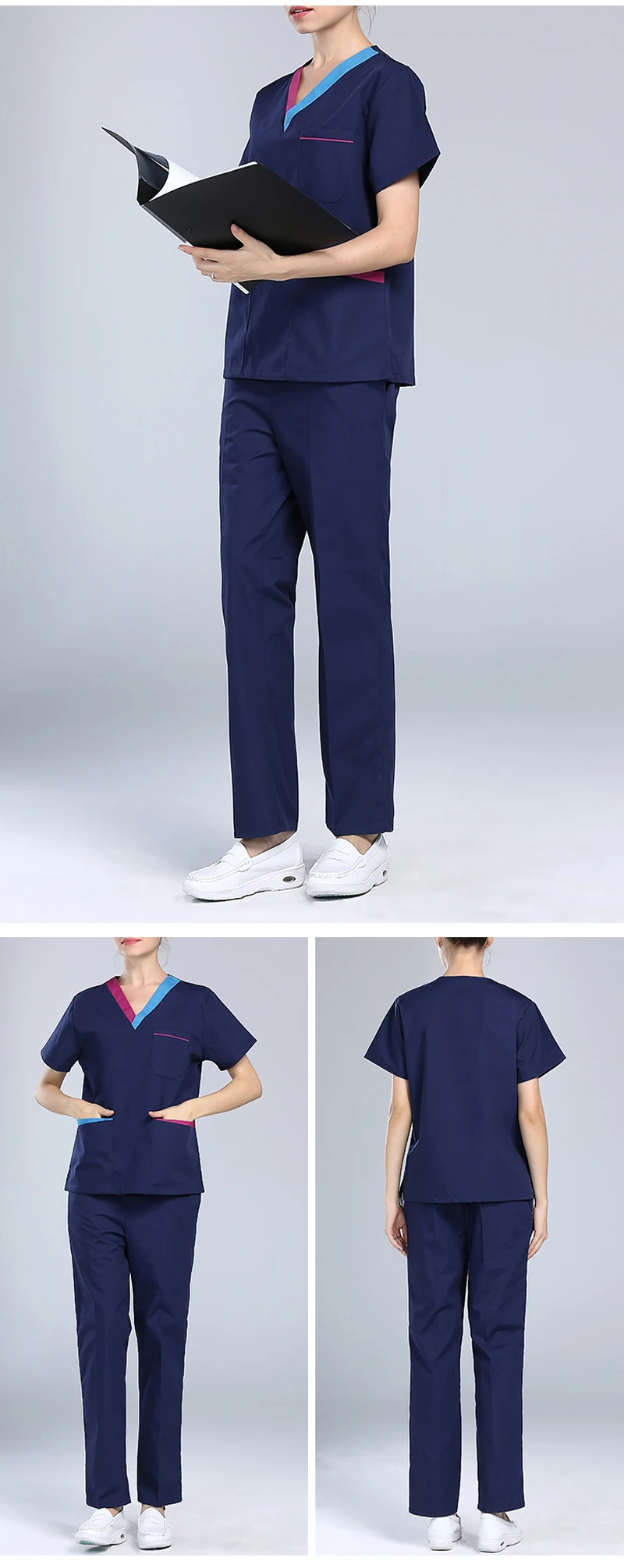 Новое высокое качество салон красоты комплекты униформа для сотрудниц спа-салонов женские медицинский хирургический аптека для ролевых