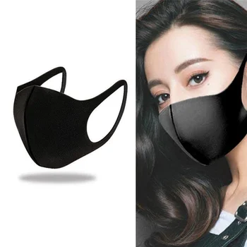 

Breathable Washable Sun Block Ice Silk Respirator Anti-dust Anti-smog Mask 3D Solid Mouth-muffle