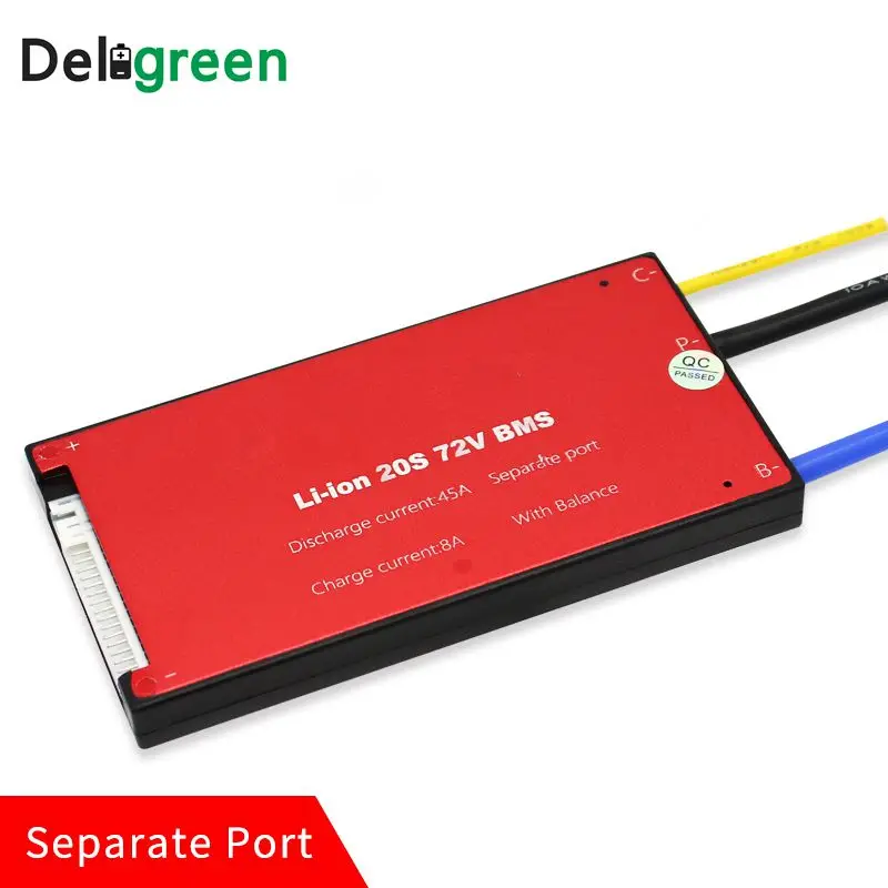 21С 25 35A 45A 60A PCM/PCB/BMS для 72V литиевая LiFePO4 аккумуляторная батарея для зарядки Ноута и сотового телефона электрического велосипеда и скутера, резервное копирование, солнечной энергии