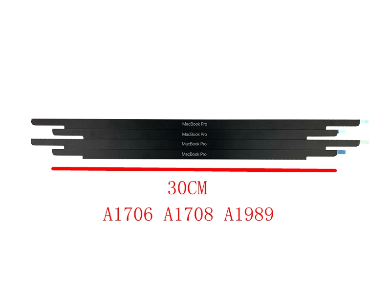 Новый ЖК экран стекло Отделка Логотип рамка Передняя крышка для MacBook Pro Air A1706 A1707