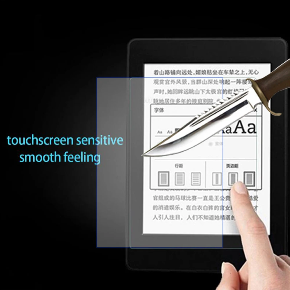 Premium Tempered Glass Screen Protector for 6-Inch Pocketbook Devices