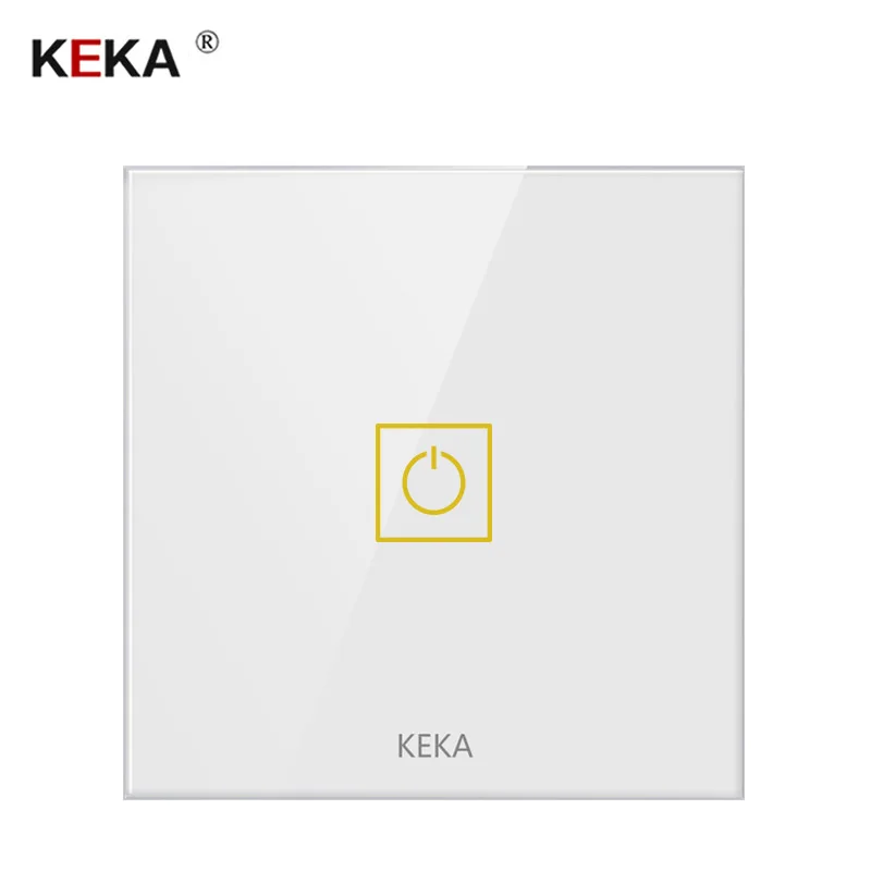 Настенный сенсорный выключатель KEKA 1 клавиша 1/2/3 направленный Стандартный