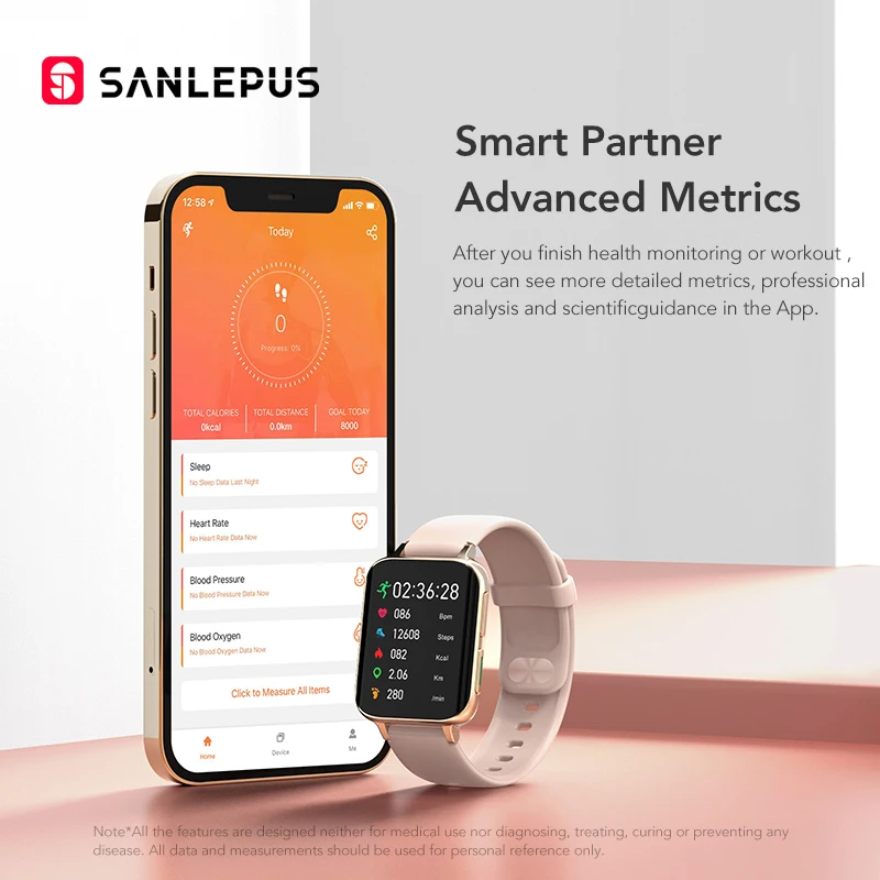 sanlepus smartwatch app