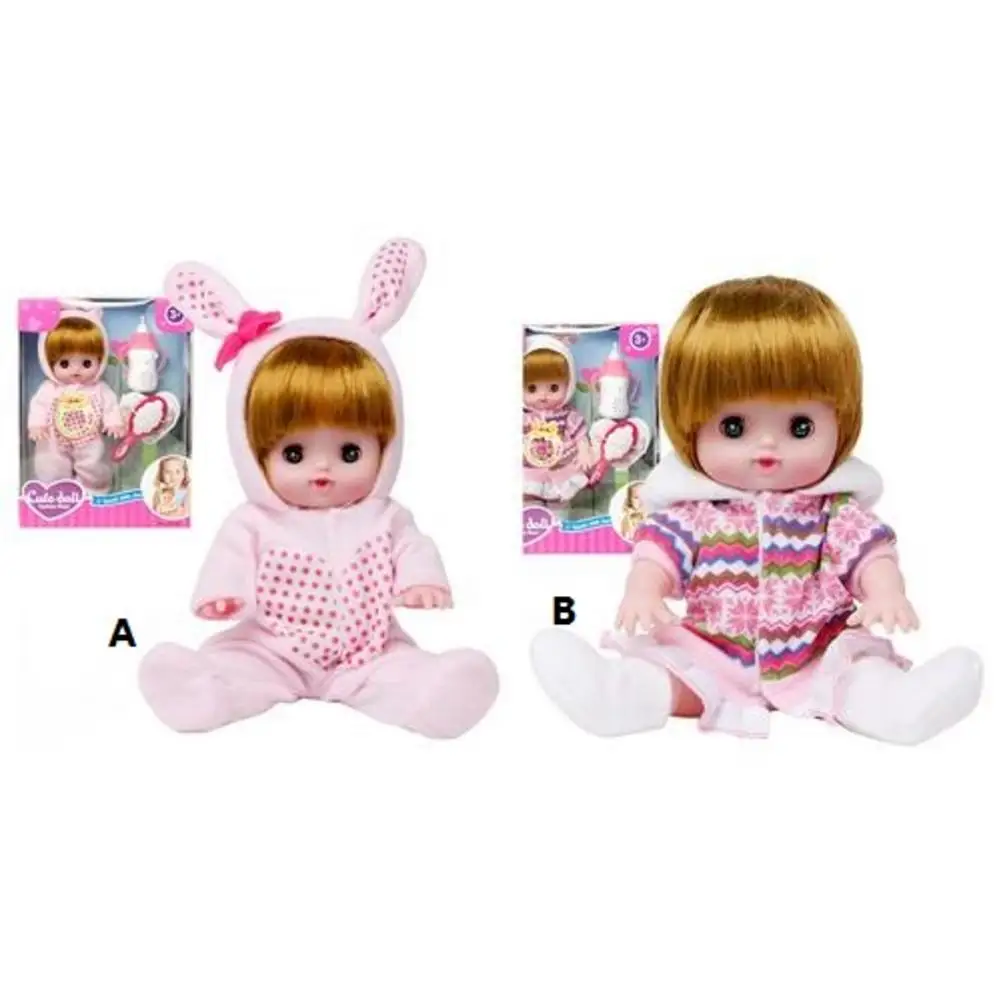 Reborn Baby Doll Детская электрическая звучащая бутылочка для кормления кукла плач Смеющийся ребенок кукла игрушка с набор в коляску