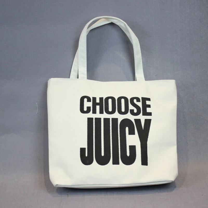 Simple Casual Women Girls Cartoon Multi Types Pattern Canvas Shoulder Bag Zipper Large Capacity Tote Shopping Outdoor Handbag | Багаж и