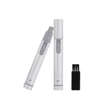 Электрический триммер для носа и ушей, электрический триммер для носа, портативный мини-размер