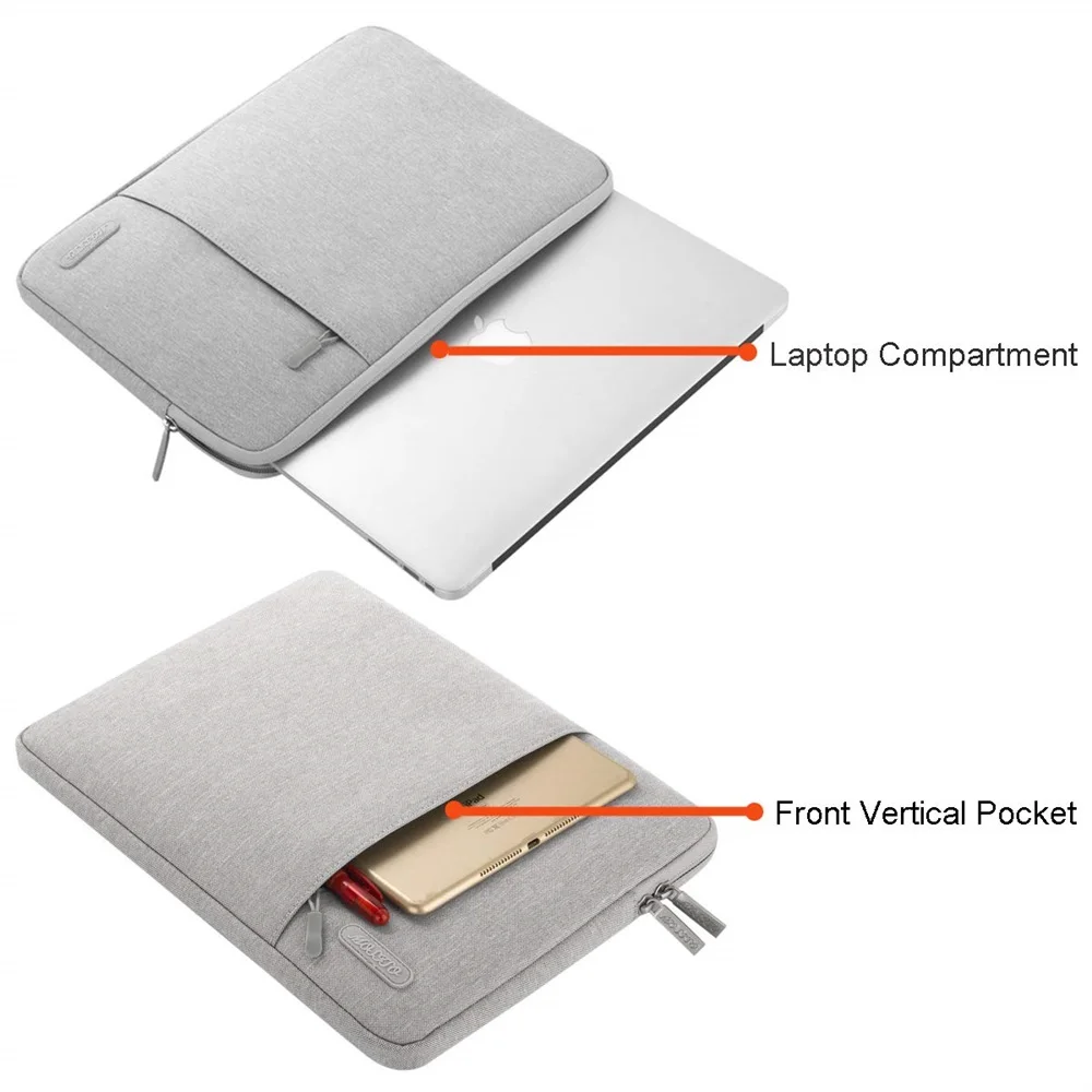 Capa impermeável do saco do portátil para